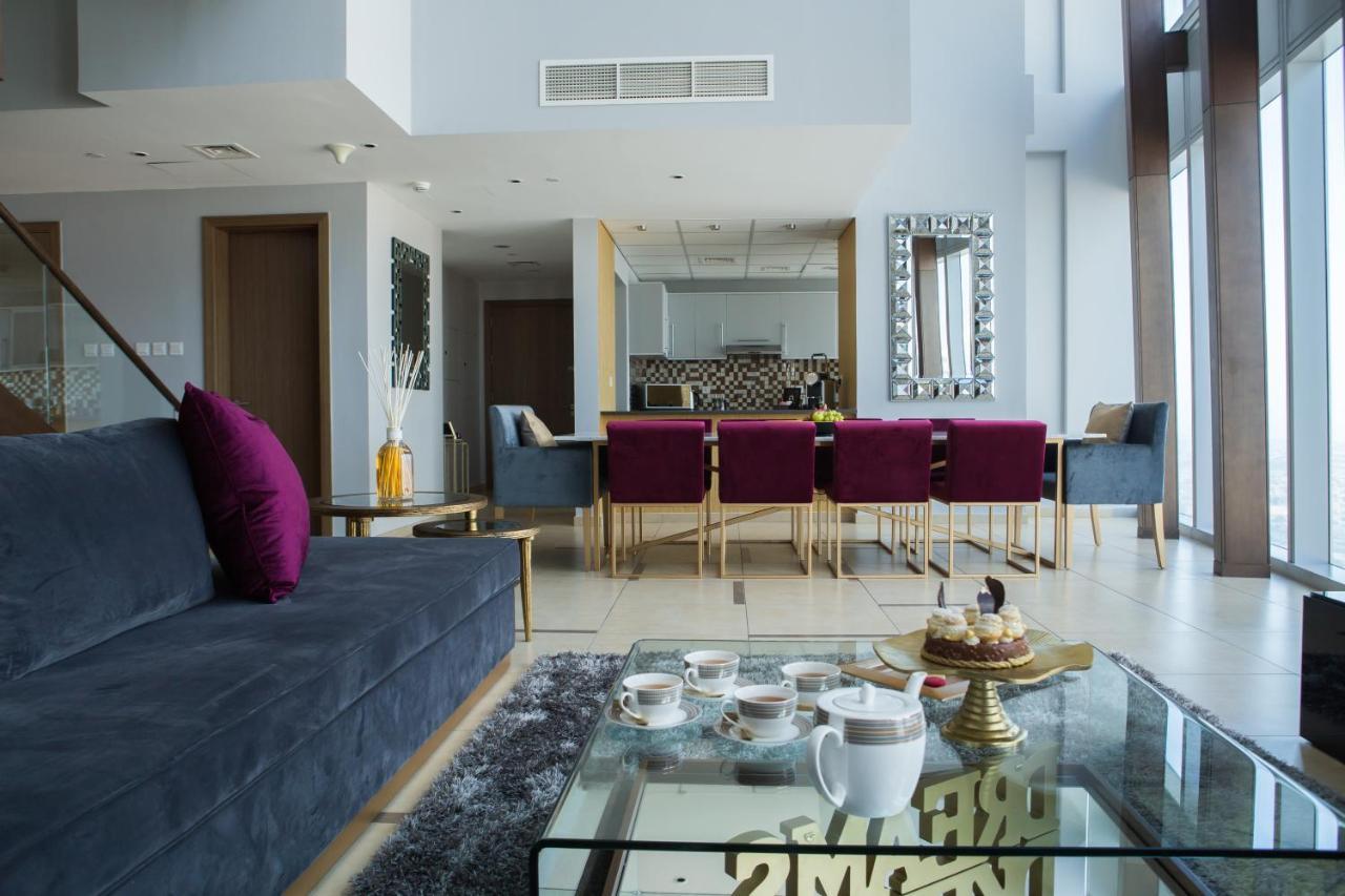 Dream Inn Apartments - 48 Burj Gate Downtown Skyline Views Dubai Ruang foto