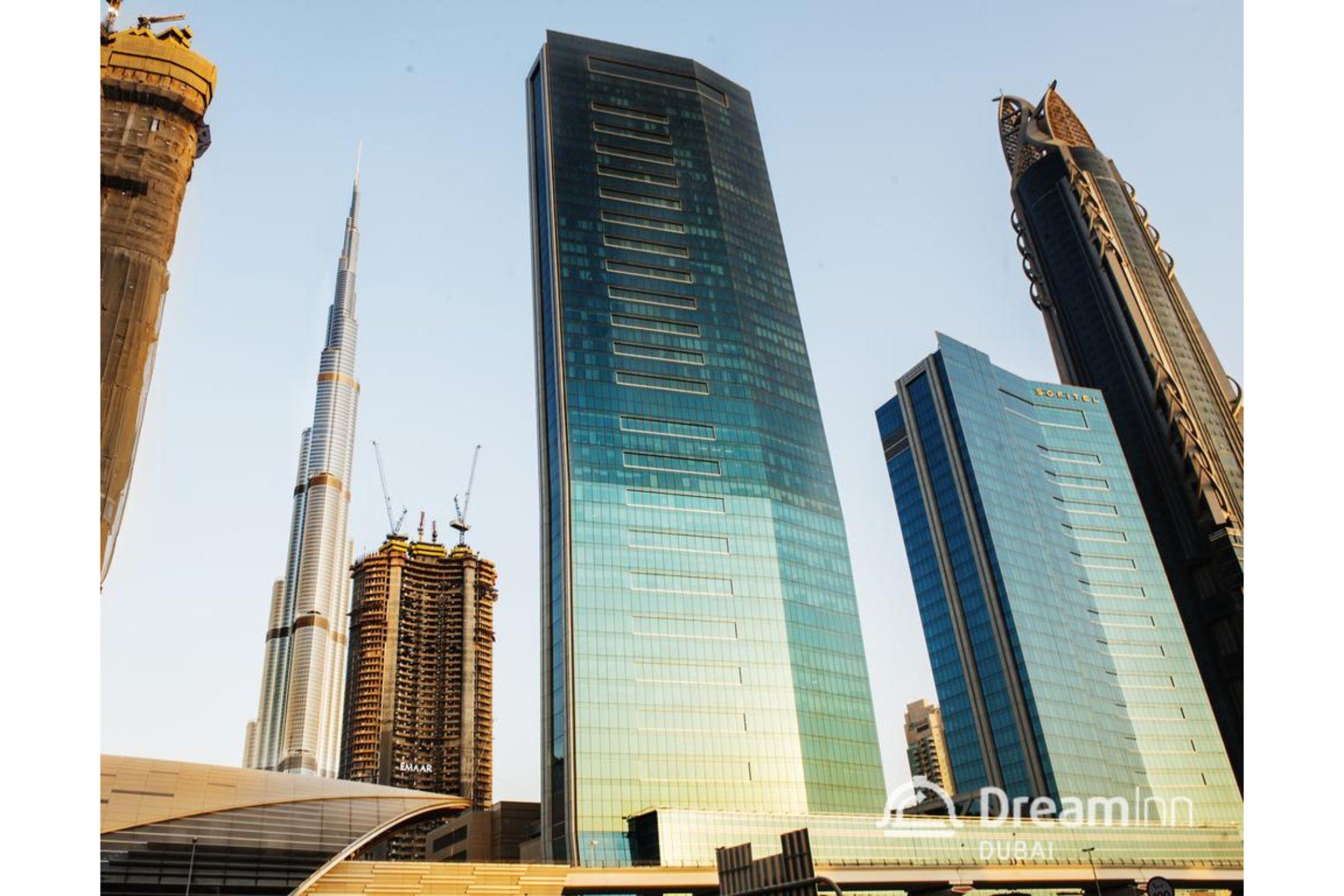 Dream Inn Apartments - 48 Burj Gate Downtown Skyline Views Dubai Bagian luar foto